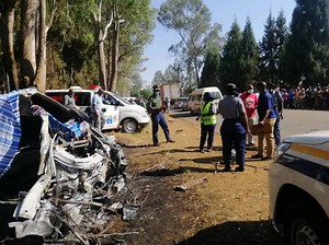 PICTURES From Genius Ginimbi Kadungure Fatal Accident Scene