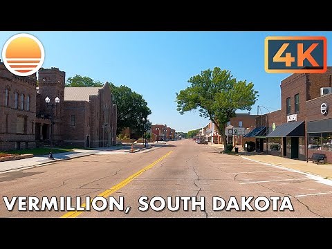 Vermillion, South Dakota! Drive with me!