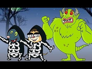 Rat A Tat - MONSTER Costume Party Dance - Funny Animated Cartoon Shows For Kids Chotoonz TV