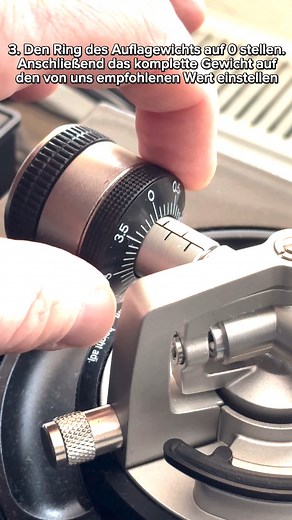 Tutorial: So einfach geht das Einstellen des korrekten Auflagegewichts. | Ortofon Germany