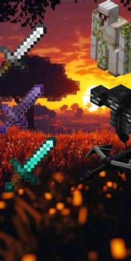 Minecraft all swad⚔️ vs all mobs💥 battle😱