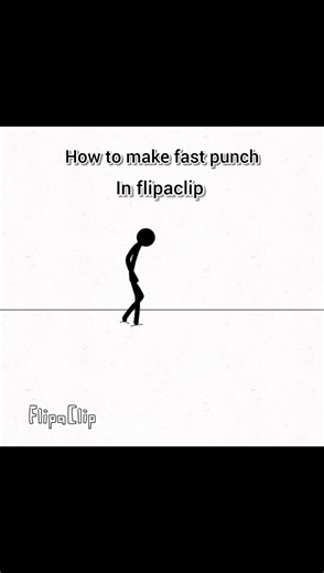 how to make fast punch in flipaclip|| #stickman #animation #flipaclip #stickman animation