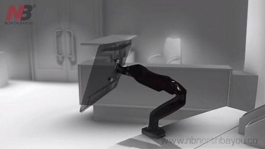 NB NORTH BAYOU - F80 FLEXI- GAS STRUT 17" - 27" NB NORTH BAYOU | Strategic Technologies Gaming Computers