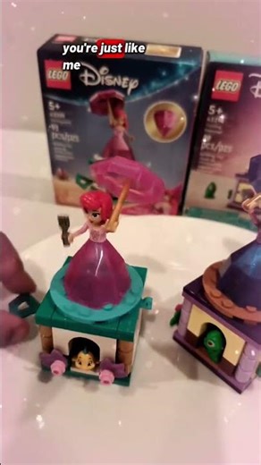 Lego Disney Twirling Princesses Ariel and Rapunzel #lego #legoforkids #disney #afol