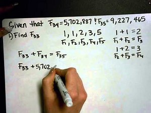 Fibonacci Number Example
