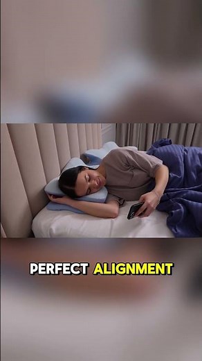 The "Butterfly Pillow" that stops neck pain instantly 🦋