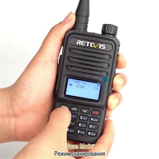 Retevis RT85 Walkie Talkie Long Range Ham Two-way Radio Stati
