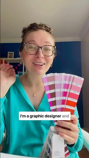 How to choose a PINK for your color palette 🩷🎨 #graphicdesinger #colorpalette #designtutorial