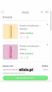 19K views | Smakowe pasty do zębów – wegańskie, pyszne i pełne dobroci dla Twoich zębów  5 smaków: banan, kokos, guma balonowa, arbuz i mięta 便 Ciesz się zdrowym, świeżym oddechem  Kliknij i sprawdź sama  ⤵️ | Elixio | Facebook