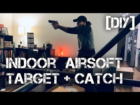 [ DIY ] Indoor Airsoft Target + Catch