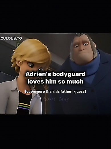 Adrien's bodyguard! 🥹❤️ || #miraculous #shortsfeed #miraculousladybug #ytshorts #trending #fypシ