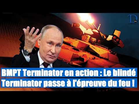 BMPT Terminator in action: The Terminator armored vehicle puts to the test!