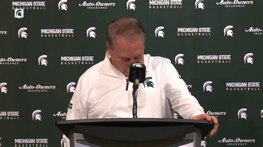 Michigan State head basketball coach Tom Izzo takes responsibility for the loss to Duke