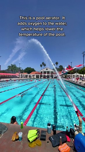 Have you ever seen an aerator before? #pools #swimming #aquatics