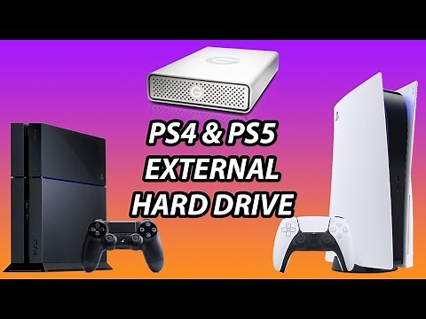 How To Play PS4 Games on Portable External Hard Drive on PS4 & PS5 While Also Playing The Same Game