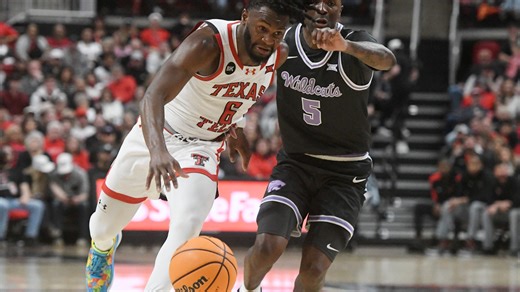 WATCH: Joe Toussaint gives Texas Tech basketball a 60-59 win over Kansas State