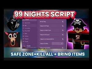 Roblox Night Forest 99 Day OP Script 🔥 (God Mode, Auto Farm, Kill All!)