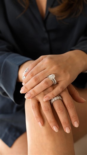 From natural diamond to finished masterpiece, we source the finest natural diamonds and craft them into her perfect ring. | Blue Nile