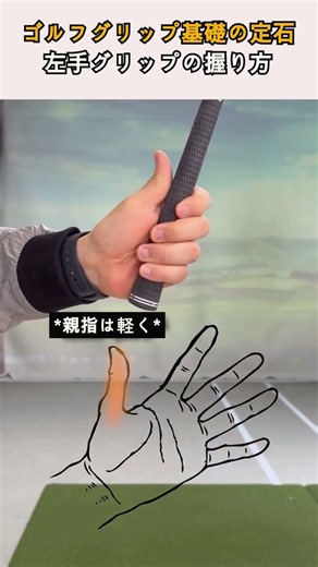 初心者必見！正確なゴルフグリップの整え方