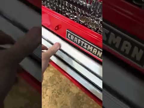 Craftsman 3 drawer tool box setup