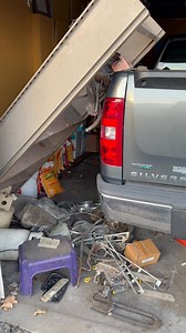 Make sure you lock everything! It’s happening here in Macomb and it could happen to you. From cars to side doors, lock them all. Thank goodness we had a shelf in front, but you don’t always get lucky. | Kristina Selmon