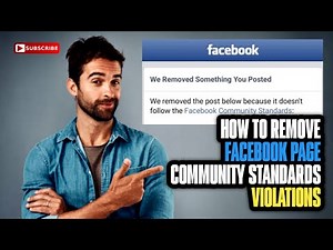 How To Remove Facebook Page Community Standards Violations 2023 | Solve The Facebook Page Violations