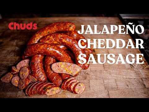 Jalapeño Cheese Sausage | Chuds BBQ
