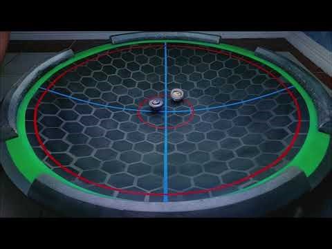 GREATEST RAPHAEL.Ov.HXt+’ vs SAVIOR VALKYRIE.Sh-7| ON REAL LIFE BEYBLADE STADIUM