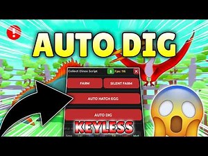 *NEW* Collect Dinos OP Script ( AUTO COLLECT, AUTO DIG, AUTO HATCH ) NO KEY!