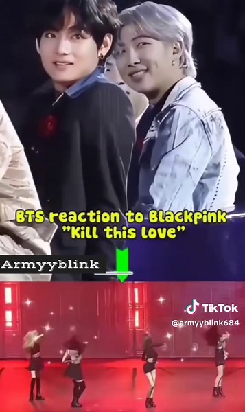 BTS and BLACKPINK Reaction Compilation