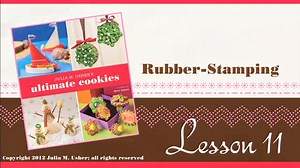 25K views · 647 reactions | NEW VIDEO RELEASE: One of the original 16 from my DVD series, How to Rubber-Stamp a Cookie (The Basics). I linked to it below, but I'm directly embedding it here for easier viewing. To view with linked annotations, click on the Watch More link and go to YouTube. | Julia M Usher | Facebook