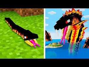 I Survived 100 Days as a SNAKE in Minecraft