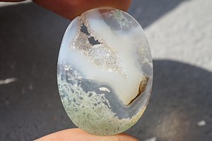 Agate mousse de Java en forme de cerf-volant unique pour pendentif, bijoux de conception, calcédoine, collier polonais minéral, cabochon, magnifique pendentif en pierre rare - Etsy France