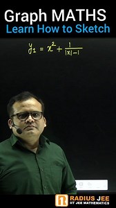 Learn How to Sketch the graph of Function in Maths । Learn Class 11 Class 12 JEE Main and Advance Maths by Er. Gyanesh Rai Sir । #trending #trendingreels #viralreels #insta #instagood #instagram #instadaily #instalike #instareels #instareel #reels #integration #class12 #jee #jeemain #jeeadvanced #maths #explore #integral #math #mathematics #problemsolving #learning #study #studytips #ncert #education #reelsinstagram #calculus #mathstricks Radius JEE Coaching Radius JEE | Gyanesh Rai