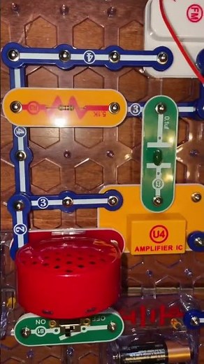 Made an FM radio with snap circuits! Pt 1