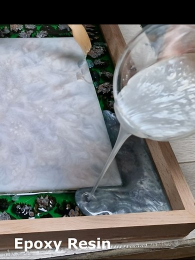 Beautiful Epoxy Chess Board Creation