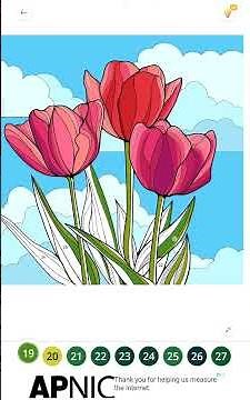 Paint by Number Game Gameplay Painting