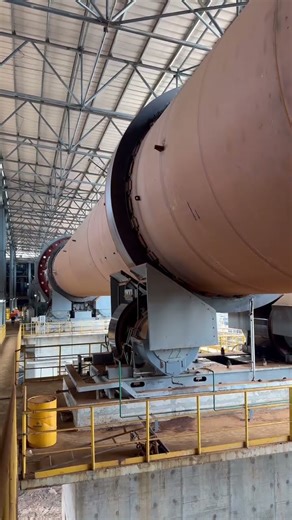 2526 On-site shooting of rotary kiln in use (The rotary kiln manufctured by our company) #pengfei