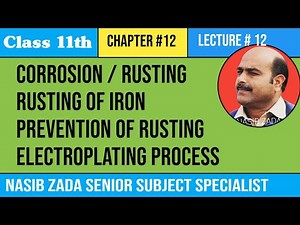 CORROSION// RUSTING OF IRON //PREVENTION OF RUSTING // ELECTROPLATING/ PASHTO// ‪@NASIBZADASSS‬
