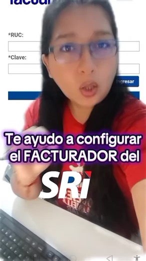 11 reactions · 27 shares | Necesitas ayuda para configurar el facturador del SRI, no busques más! #sri #contabilidad #tributación #declaración #evacióndeimpuestos #impuestos #declaracionsemestraldeiva | SC tu contabilidad | Facebook