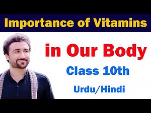 Importance of Vitamins in Our Body Class 10th Chemistry