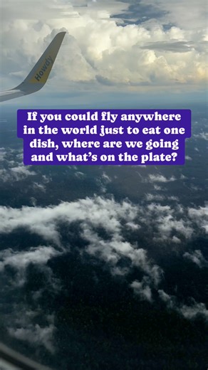 14K views · 17 reactions | If you could fly anywhere in the world just to eat one dish, where are we going and what’s on the plate? #Travel #foodie | All You Can Eat | Facebook