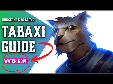 DnD Tabaxi 5e - Races for Dungeons and Dragons
