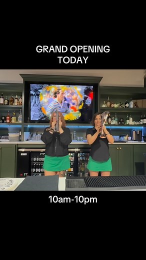 Back Nine is officially OPEN! Come see the space, grab a bay, and take a swing. Bookings are still available at thebackninelounge.com. | Back Nine Lounge