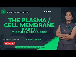 "Fluid Mosaic Model Explained: The Structure of Plasma Membranes 🌐🔬 | Science of Life"
