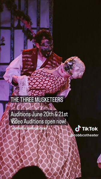 Sign up for Auditions Today! Cobb&Co's The Three Musketeers adventure plays again this September. Directed by Brandon & Gabi Pack. cobbcotheaterproductions.com/auditions PC Kassadi Photos #cobbco #musketeers #thefrench #france #swashbuckling #fryingpans #auditionseason #auditions #theater #theatre #theaterlife #utah #utahevents #events #utahtheatre