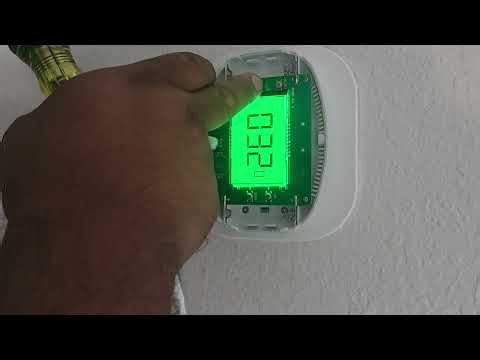 Programming Verdant wireless thermostat