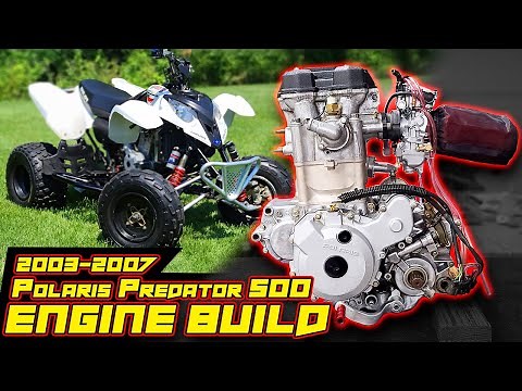 How to Build a Polaris Predator 500 Engine | 2003 - 2007 Full Build Step by Step
