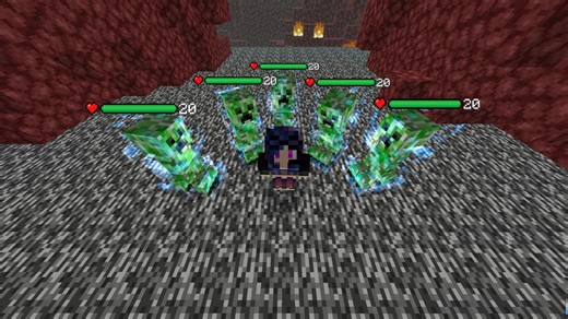 MCBE 不会爆炸的闪电苦力怕宠物（生存可做）