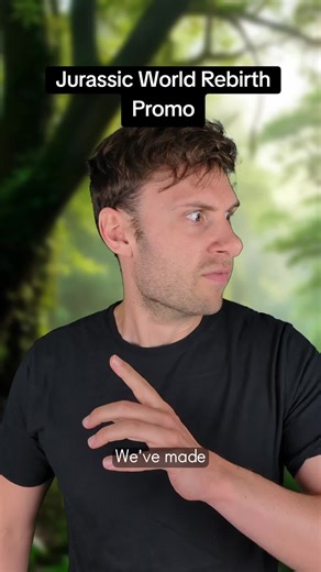 The perfect Jurassic World Rebirth promo #jurassicworld #jurassicpark #sketchcomedy #parody #jurassicworlddominion